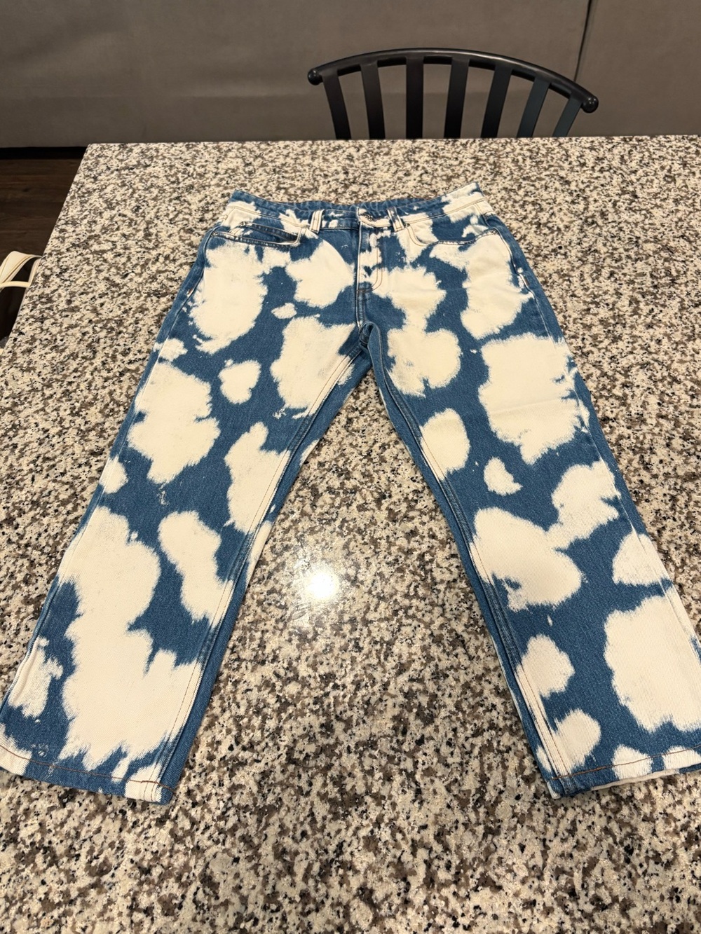 Burberry Bleached Monogram Jeans